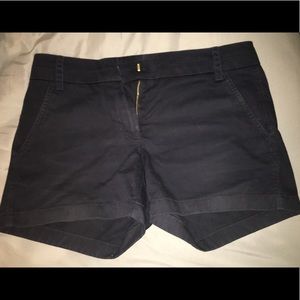 Jcrew navy chino shorts
